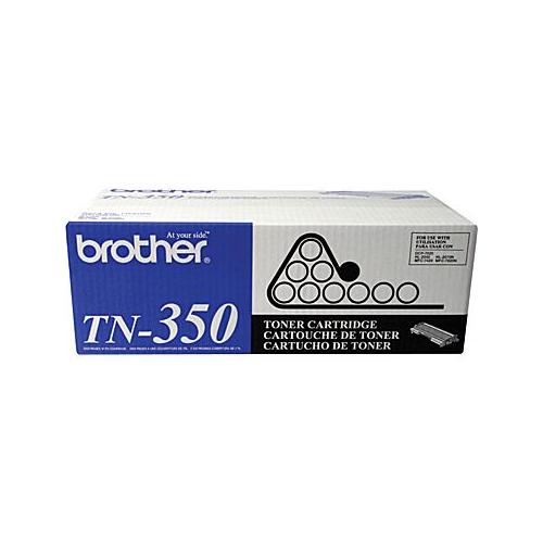 Brother TN350 Black Laser Toner Cartridge Yields 2,500 pages Brother TN350      