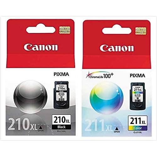 Canon 2973B048   Canon PG-210XL Black & CL-211XL Color Ink Value Pack Canon 2973B048  