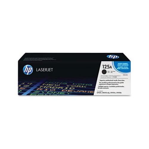 HP 125A CB540A ColorSphere Black Smart Print Cartridge HP CB540A    