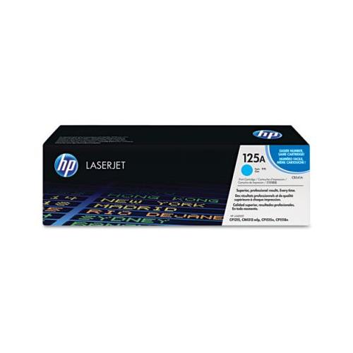 HP 125A CB541A ColorSphere Cyan Smart Print Cartridge HP CB541A   