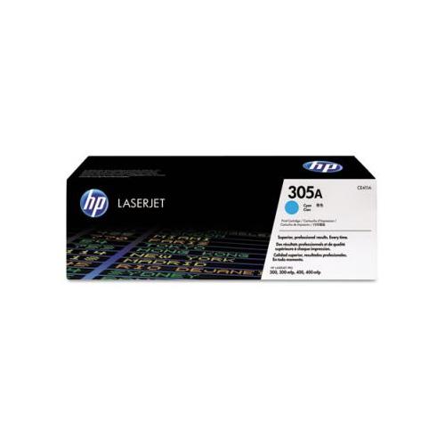 HP 305A CE411A Cyan Toner Cartridge 2,600 Page Yield HP CE411A      