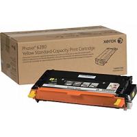 Xerox 106R01390 Yellow standard Capacity Print Cartridge, Phaser 6280 Xerox 106R01390    