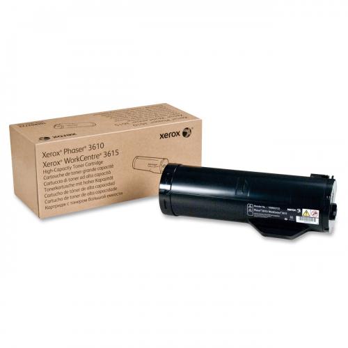 Xerox 106R02722 Black High Capacity Toner Cartridge, Phaser 3610, WorkCentre 3615 (14,100 Pages) Xerox 106R02722          