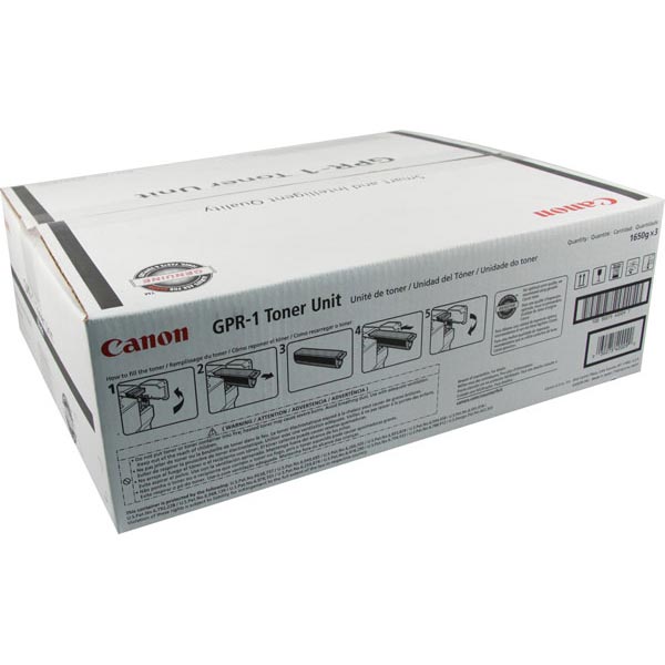 Canon Canon 1390A003AA (GPR-1) Toner Cartridge (EA=3 x 1650 gm Ctgs/Ctn) (99000 Yield) Canon 1390A003AA