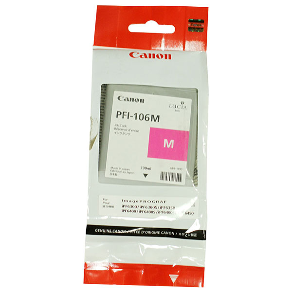 Canon Canon 6623B001AA (PFI-106M) Magenta Ink Cartridge (130 ml) Canon 6623B001AA