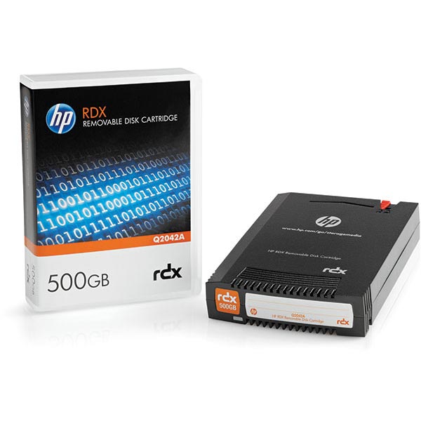 Hewlett Packard HP Q2042A RDX (500 GB) Removable Disk Cartridge Hewlett Packard Q2042A