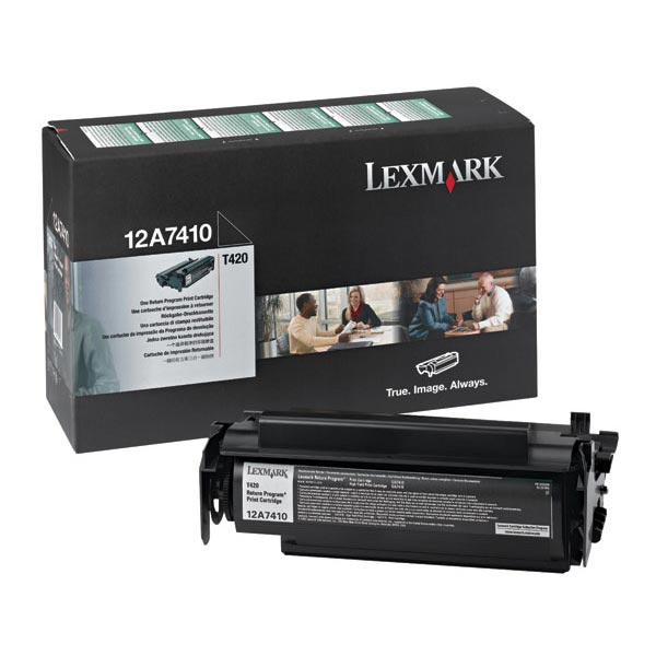 Lexmark Lexmark 12A7410 Return Program Toner Cartridge (5500 Yield) Lexmark 12A7410