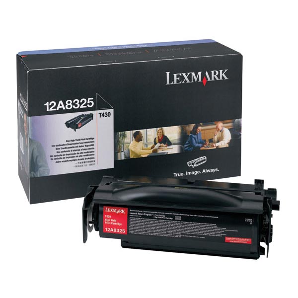 Lexmark Lexmark 12A8325 High Yield Toner Cartridge (12000 Yield) Lexmark 12A8325