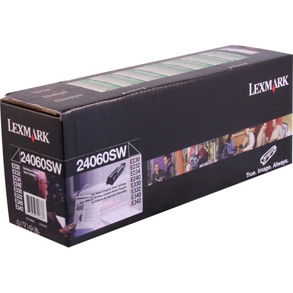 Lexmark Lexmark 24060SW Return Program Toner Cartridge for US Government (2500 Yield) (TAA Compliant Version of 24015SA) Lexmark 24060SW
