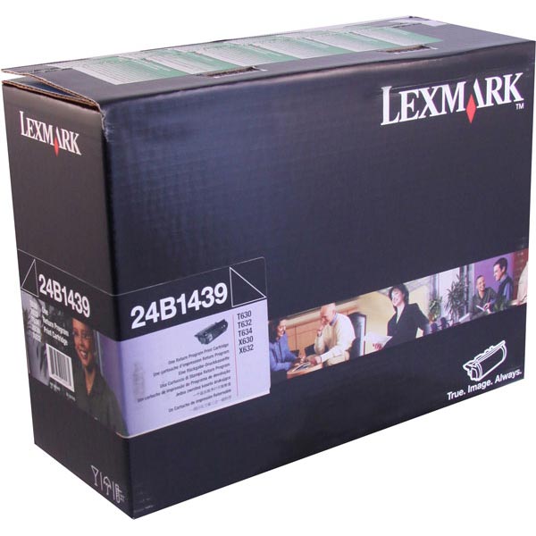 Lexmark Lexmark 24B1439 Return Program Toner Cartridge for US Government (5000 Yield) (TAA Compliant Version of 12A7460) Lexmark 24B1439