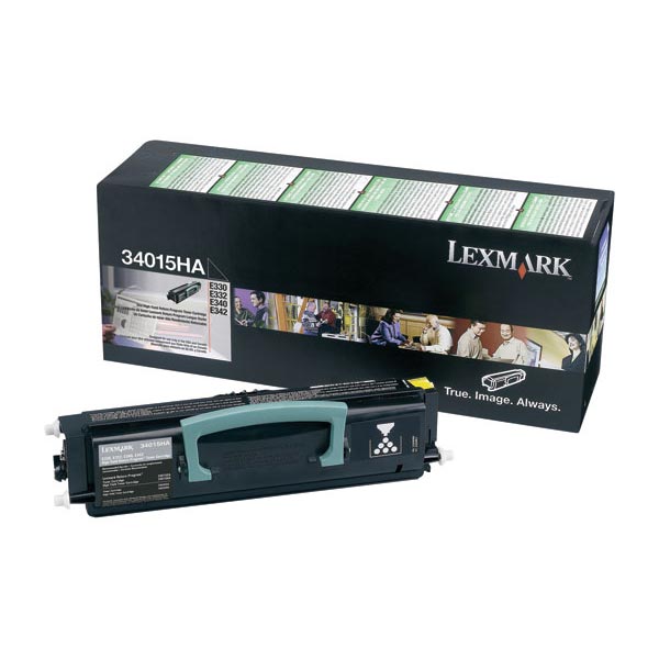 Lexmark Lexmark 34015HA High Yield Return Program Toner Cartridge (6000 Yield) Lexmark 34015HA