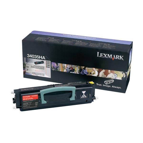 Lexmark Lexmark 34035HA High Yield Toner Cartridge (6000 Yield) Lexmark 34035HA