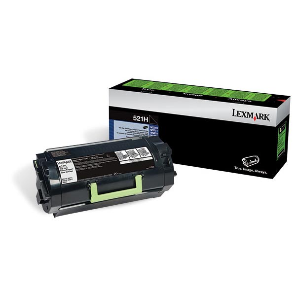 Lexmark Lexmark 52D1H00 (521H) High Yield Return Program Toner Cartridge (25000 Yield) Lexmark 52D1H00