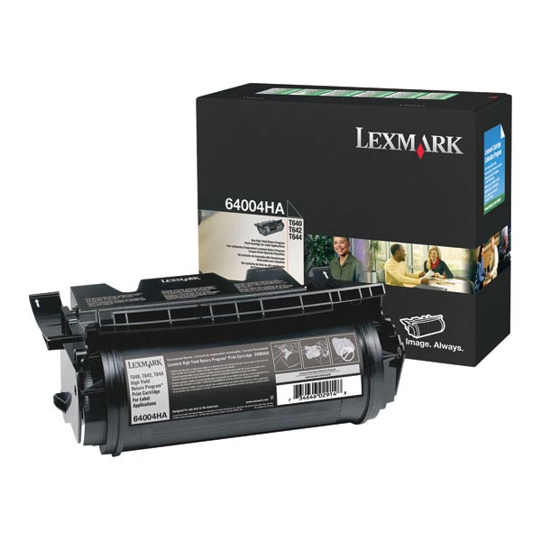 Lexmark Lexmark 64004HA High Yield Return Program Toner Cartridge for Label Applications (21000 Yield) Lexmark 64004HA