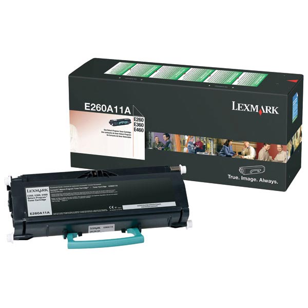 Lexmark Lexmark E260A11A Return Program Toner Cartridge (3500 Yield) Lexmark E260A11A