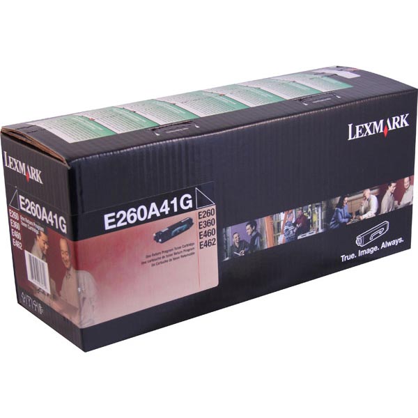 Lexmark Lexmark E260A41G Return Program Toner Cartridge for US Government (3500 Yield) (TAA Compliant Version of E260A11A) Lexmark E260A41G