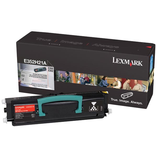 Lexmark Lexmark E352H21A High Yield Toner Cartridge (9000 Yield) Lexmark E352H21A