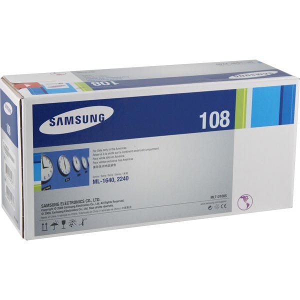 Samsung Samsung MLT-D108S Toner Cartridge (1500 Yield) Samsung MLT-D108S