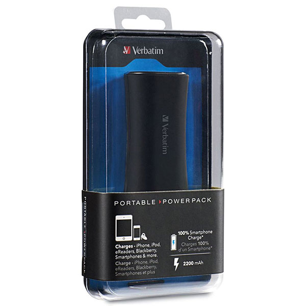 Verbatim Verbatim 97927 Portable Power Pack (2200mAh) Verbatim 97927