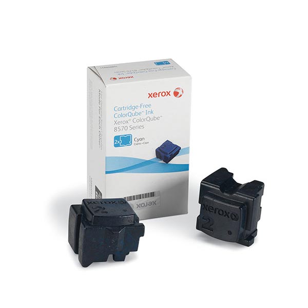 Xerox Xerox 108R00926 Cyan Solid Ink (2 Sticks/Box) (Total Box Yield 4400) Xerox 108R00926