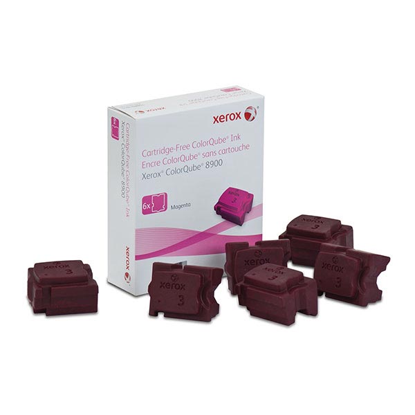 Xerox Xerox 108R01015 Magenta Solid Ink (6 Sticks/Box) (Total Box Yield 16900) Xerox 108R01015