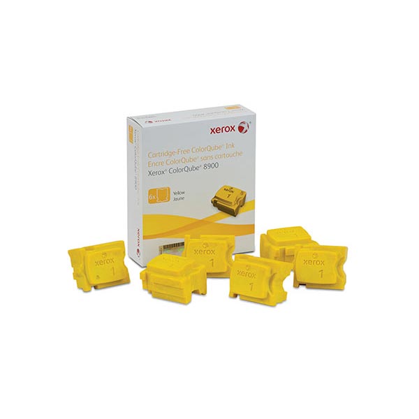 Xerox Xerox 108R01016 Yellow Solid Ink (6 Sticks/Box) (Total Box Yield 16900) Xerox 108R01016