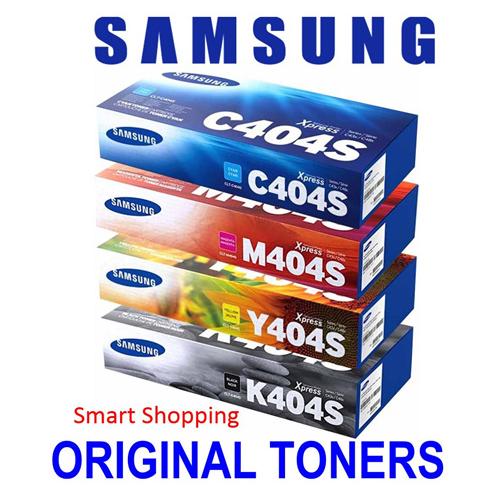 Samsung 404S set                         Samsung Part# CLT-K404S, CLT-C404S, CLT-M404S, CLT-Y404S Set (BK/C/M/Y) Samsung 404S set                        