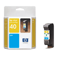 HP 51640C Cyan Inkjet Cartridge HP 51640C