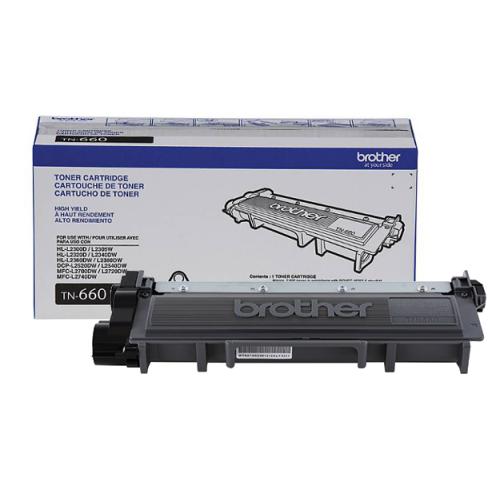 Brother TN660 Laser Cartridge High Yields (2,600 Yield) Brother TN660 