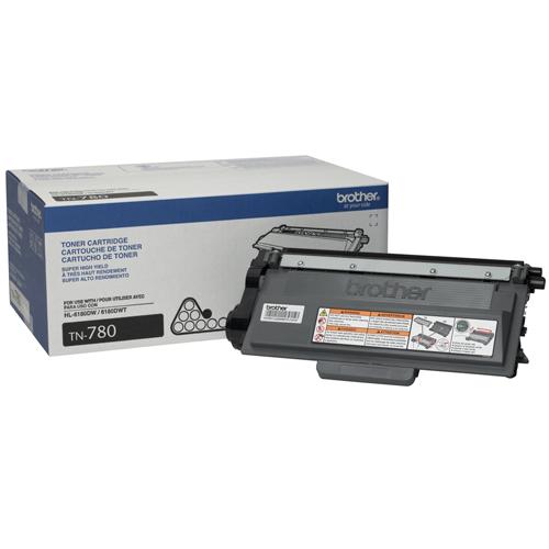 Brother TN780  Super High Yield Black Toner Yields approx. 12,000 page  Brother TN780        
