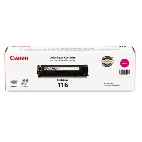 Canon 116 Magenta Toner Cartridge Yield,s 1,500 Pages 1978B001AA Canon 1978B001AA    