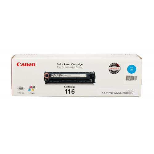 Canon 116 Cyan Toner Cartridge Yield,s 1,500 Pages 1979B001AA Canon 1979B001AA      