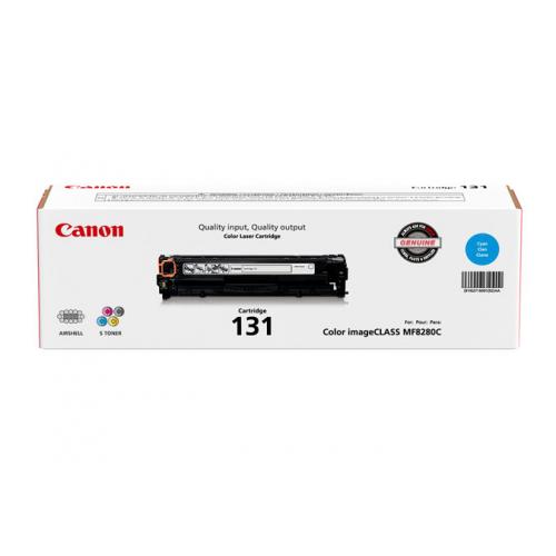 Canon 131 Cyan Toner Cartridge Yields 1,500 pages 6271B001AA Canon 6271B001AA           