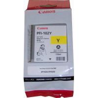 Canon PFI102Y Yellow Ink Tan 0898B001AA Canon 0898B001AA  