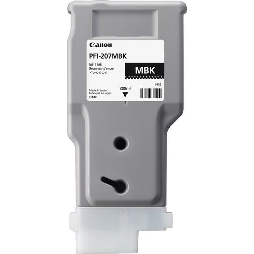 Canon PFI207MBK      Canon PFI-207MBK Matte Black Ink Cartridge (300 ml) Canon PFI207MBK     