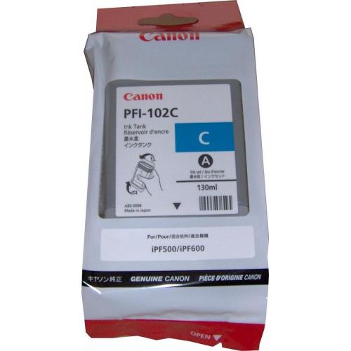 Canon PFI102C Cyan Ink Tank 0896B001AA Canon 0896B001AA      