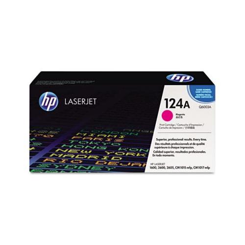 HP 124A Q6003A HP Smart Print Cartridge, Magenta HP Q6003A  