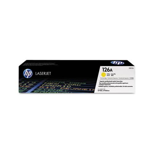 HP 126A CE312A Yellow Toner Cartridge  HP CE312A     