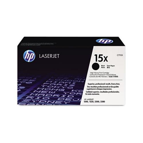 HP 15X C7115X  -in-One Ultraprecise Print Cartridge Maximum Capacity HP C7115X   