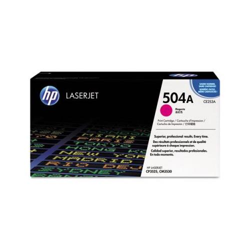 HP 504A CE253A Magenta  laser toner cartridge HP CE253A 