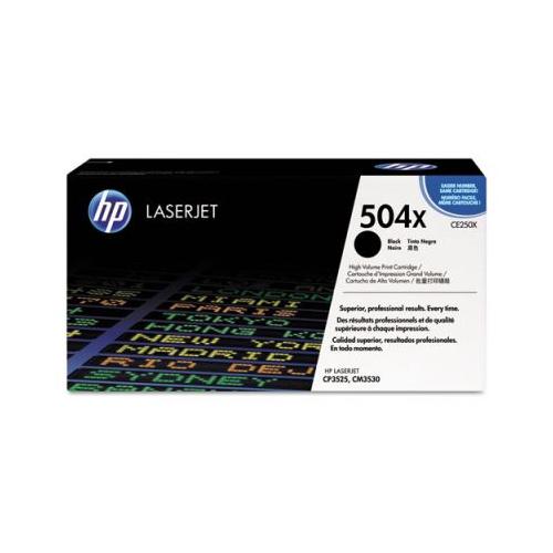 HP 504X CE250X Toner cartridge - Black - 10500 pg HP CE250X    