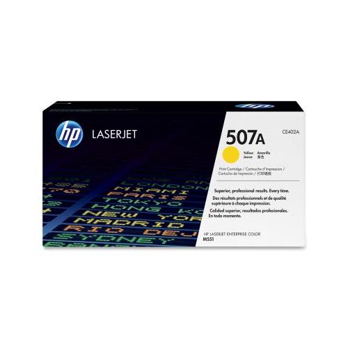 HP 507A CE402A Yellow Toner Cartridge HP CE402A         