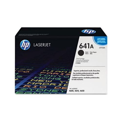 HP  641A C9720A 4600 Black print cartridge HP C9720A    