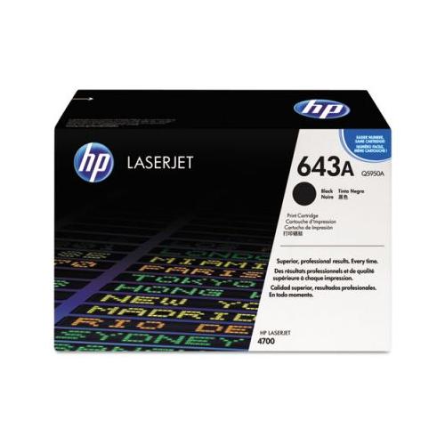 HP 643A Q5950A Smart Print Cartridge, Black HP Q5950A   