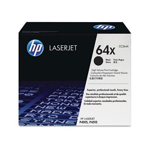 HP 64X CC364X Black Print Cartridge Laser jet 4015/ 4515 only HP CC364X      