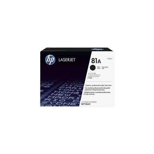 HP 81A CF281A  Black Original LaserJet Toner Cartridge HP CF281A  