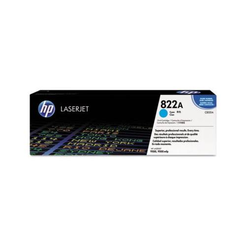 HP 822A C8551A color LaserJet 9500 smart print cartridge Cyan HP C8551A   