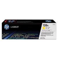 HP 128A CE322A OEM Yellow laserJet Print Cartridge1,300 Pages HP CE322A   