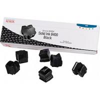 Xerox Genuine  108R00608 Solid Ink 8400  6 Pack of Black Xerox 108R00608