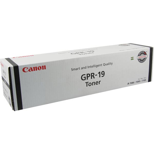 Canon Canon 0387B003AA (GPR-19) Toner Cartridge (2000 gm) (47000 Yield) Canon 0387B003AA